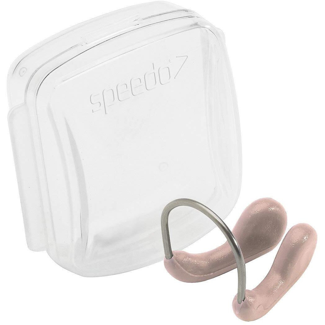 Speedo Unisex Swim Training Nose Clip Competitive Beige  One Size