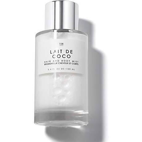 Le Monde Gourmand Lait De Coco Hair & Body Mist - 3.4Oz (100Ml) - Bergamot  Vanilla  Coconut Fragrance Notes