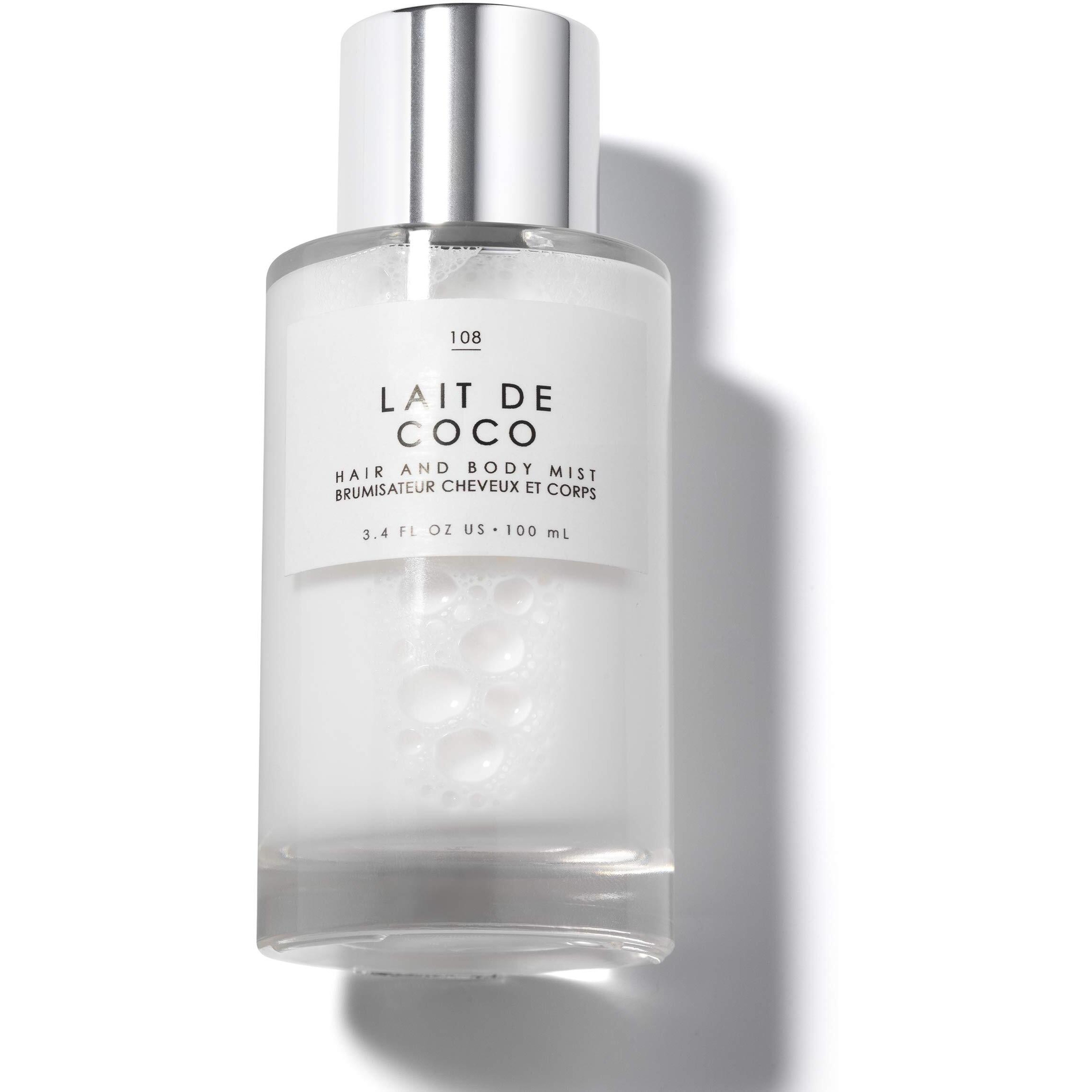 Le Monde Gourmand Lait De Coco Hair & Body Mist - 3.4Oz (100Ml) - Bergamot  Vanilla  Coconut Fragrance Notes