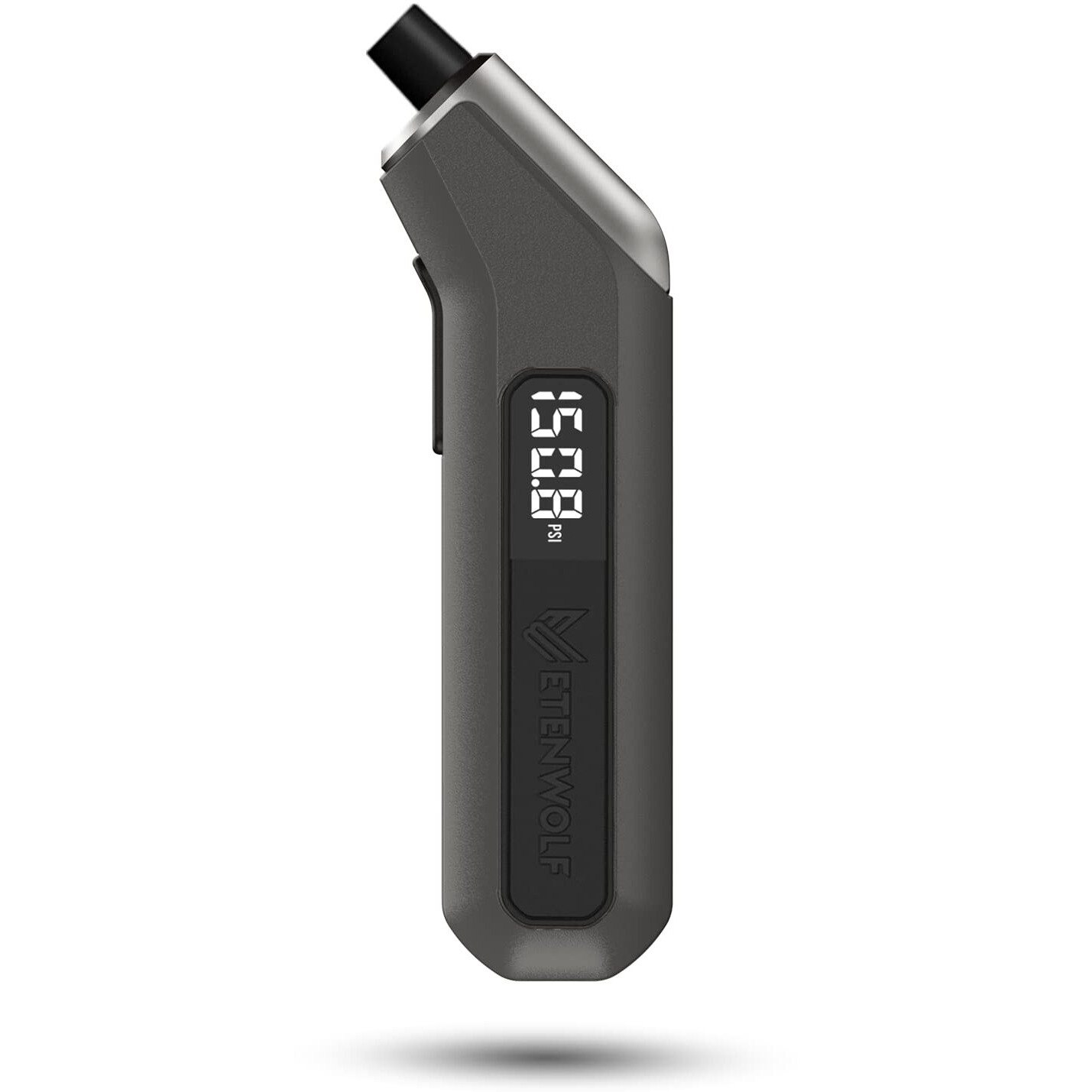 Etenwolf T300 Digital Tire Pressure Gauge 3-200 Psi  Industrial Tire Gauge Calibrated To Ansi B40.7 Grade 2A(Plus-Minus 0.5%)  Backlit Led Screen  Grey
