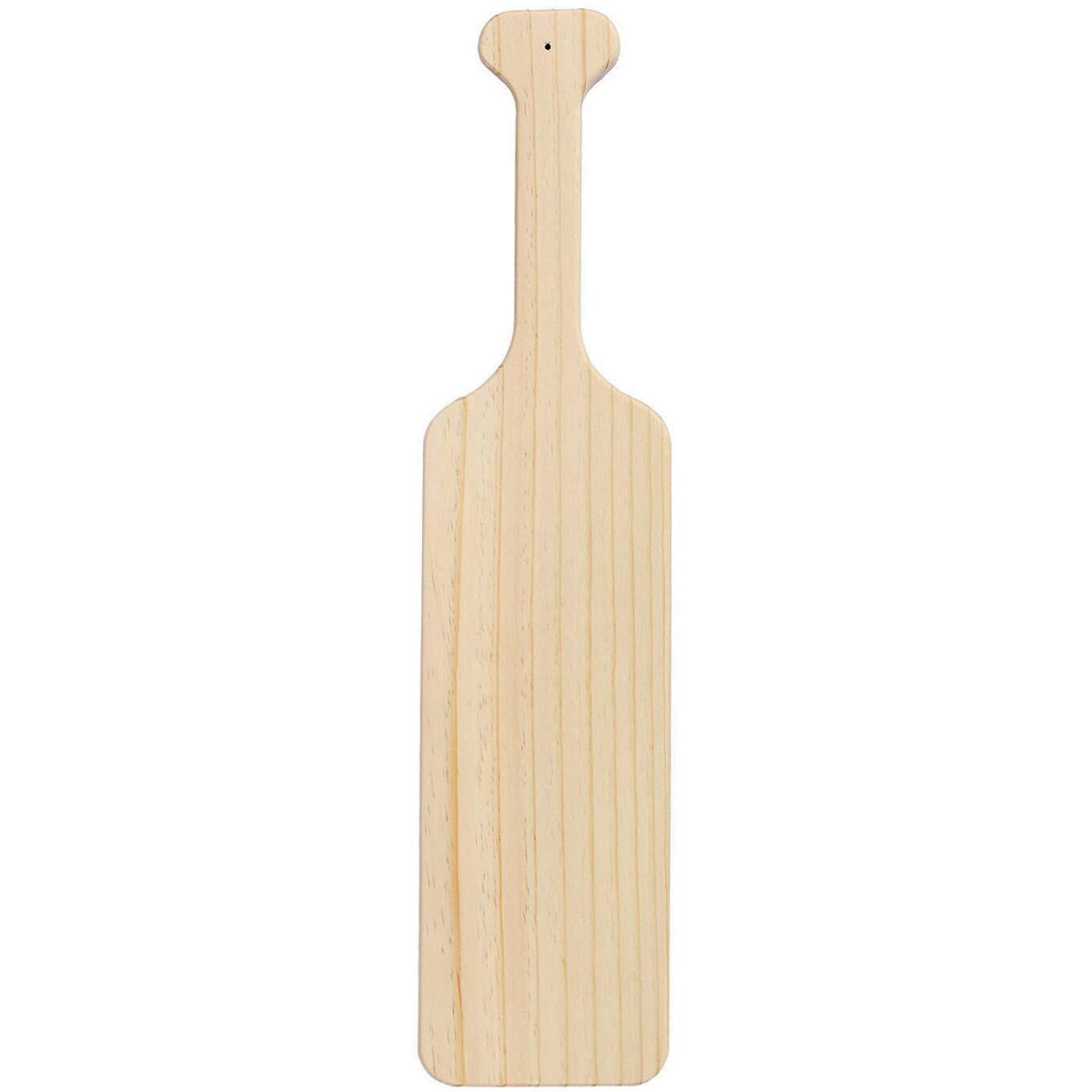 Battife 18 Inch Greek Fraternity Paddle  Unfinished Pine Wood Paddle  Solid Wooden Sororitypaddle  Frat Paddle