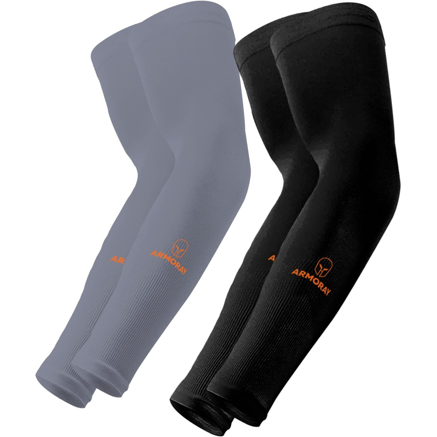 Armoray Arm Sleeves For Men Or Women - Tattoo Cover Up - Cooling Sports Sleeve For Basketball Golf Football