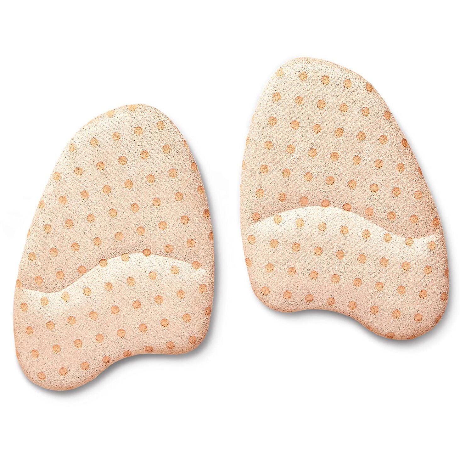 Flexzense Anti-Sliding Pads Open Toe | Maximum Cushioning And Reduce Foot Slip | 1 Pair (Champagne Gold)