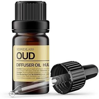 Oud Diffuser Oil  Niche Scent  Luxury Chinese Pepper  Rosewood  Cardamom  Vetiver  Oud  Tonka Bean  Musk Essential Oils Blend For Ultrasonic Diffuser Scent Projects(.33 Oz/10 Ml)