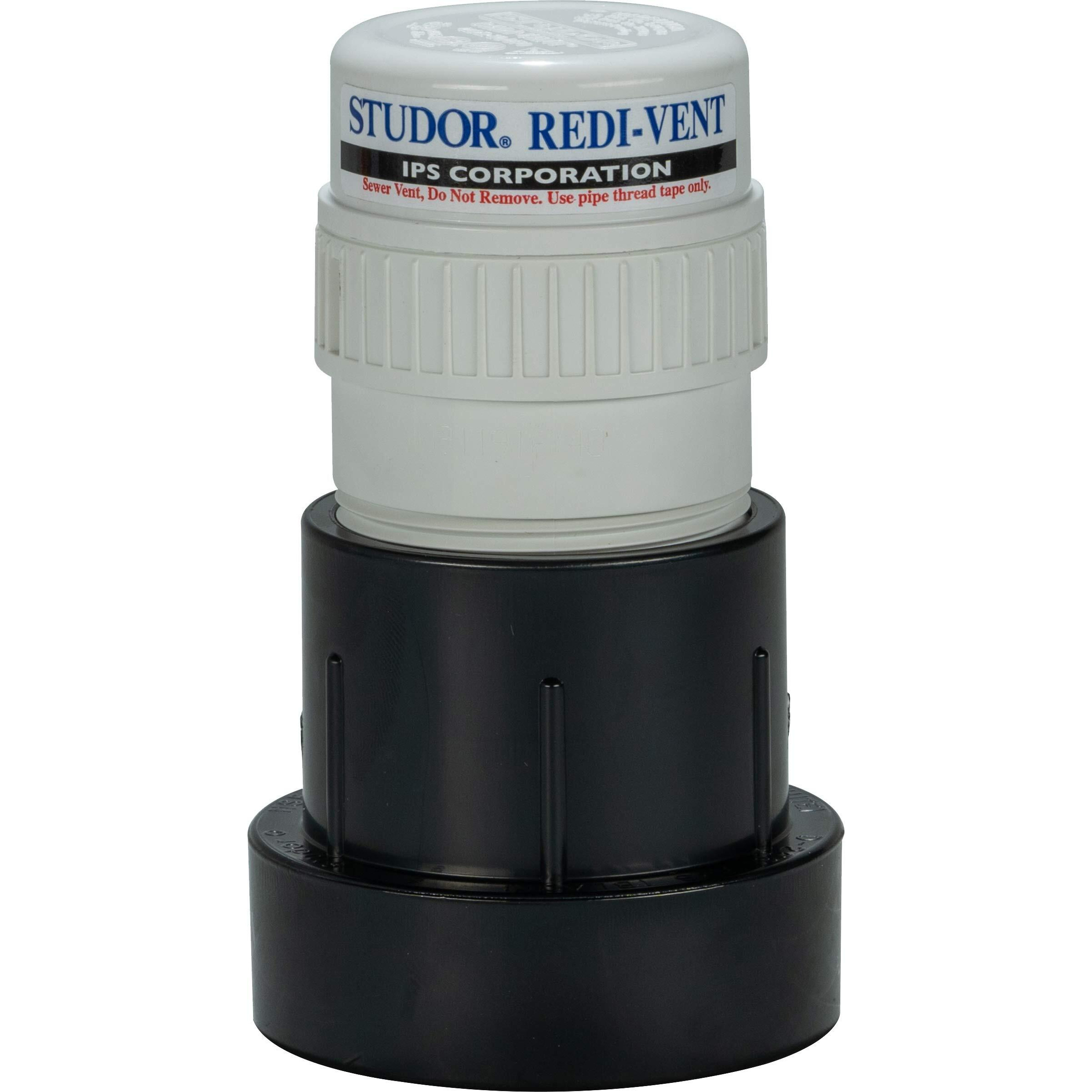 Studor 20349 Redi-Vent Air Admittance Valve With Abs Adapter  1-1/2- Or 2-Inch Connection