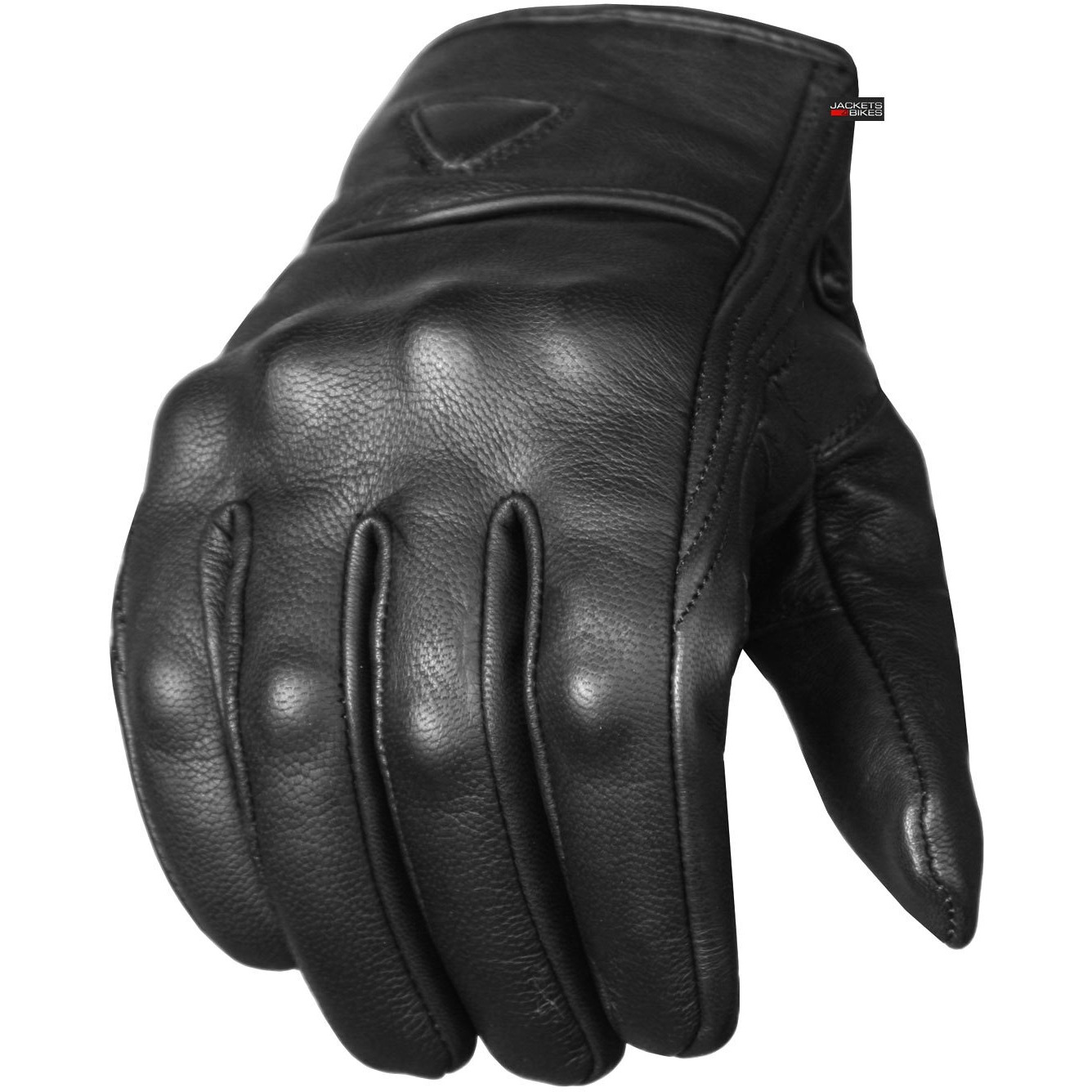 Jackets 4 Bikes Men 's Premium Leather Street Motorcycle Protective Cruiser Biker Gel Gloves Xxl