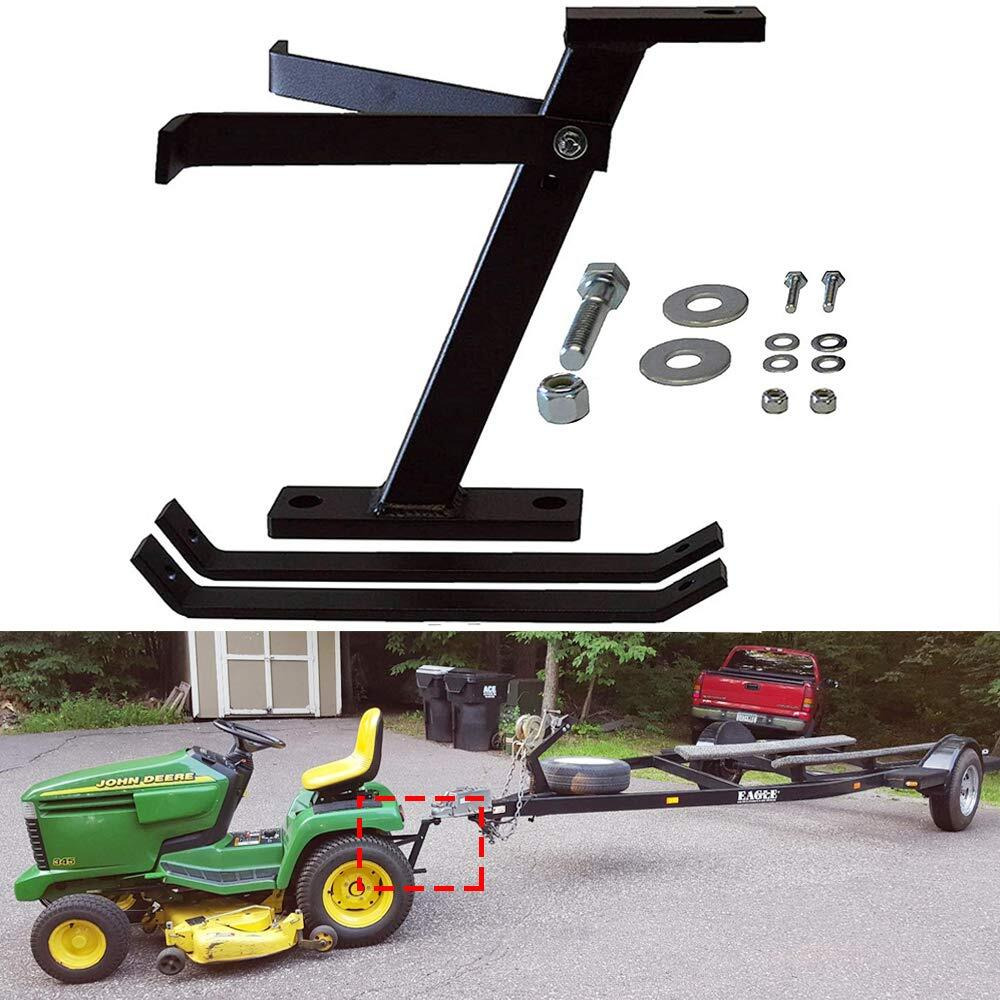 Elitewill Lawn Mower Trailer Towing Hitch  Garden Tractor Pro Hi Hitch Compatible With John Deere Cub Cadet Husqvarna Craftsman Riding Mowers