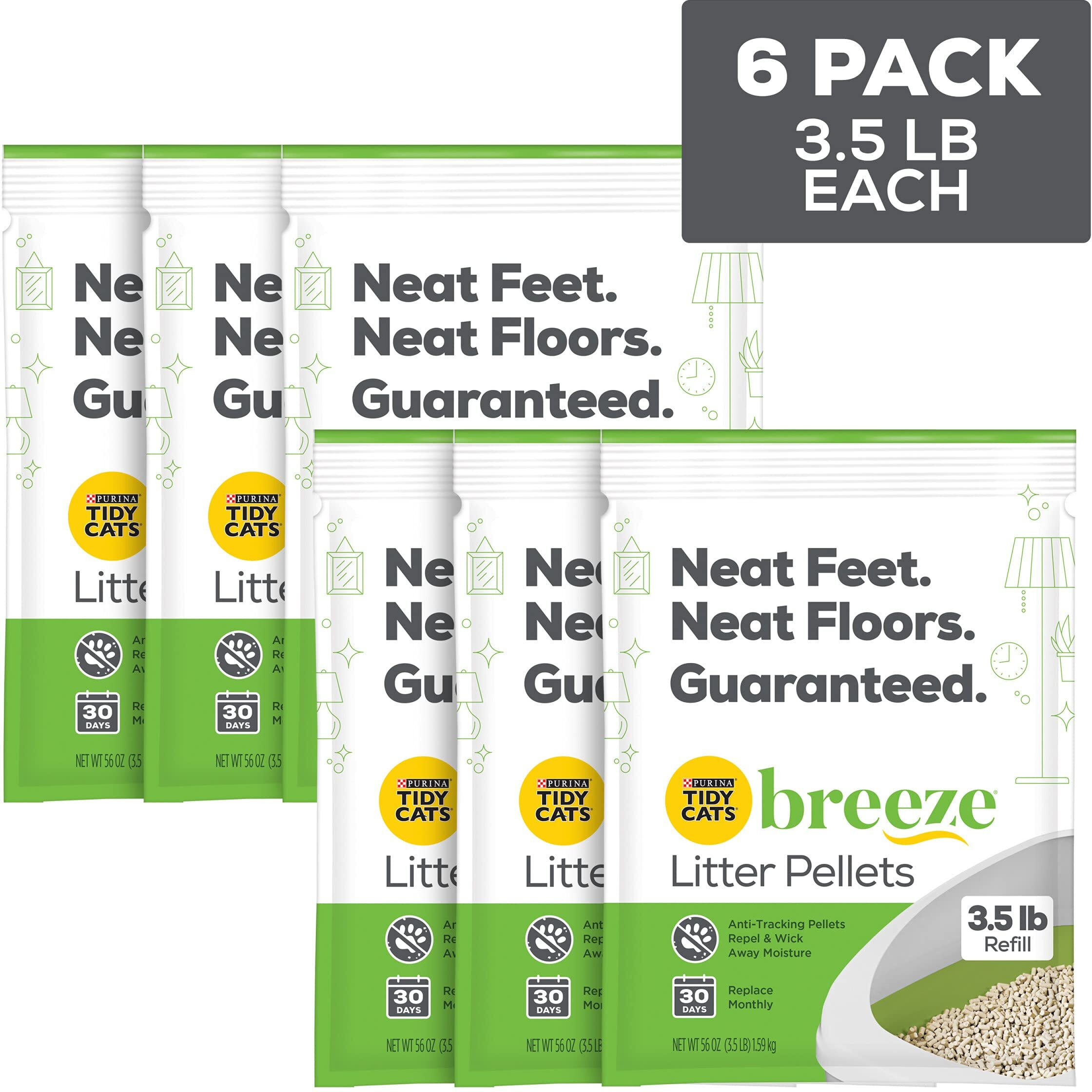 Purina Tidy Cats Litter Pellets  Breeze Refill Litter Pellets In Recyclable Box