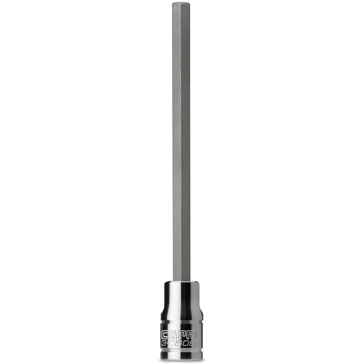 Capri Tools - 3-0606 Long 5 Mm Hex Bit Socket  1/4-Inch Drive  Metric