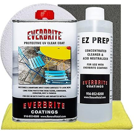 Everbrite Starter Kit (16 Oz.) Clear  Protective Coating For Metal