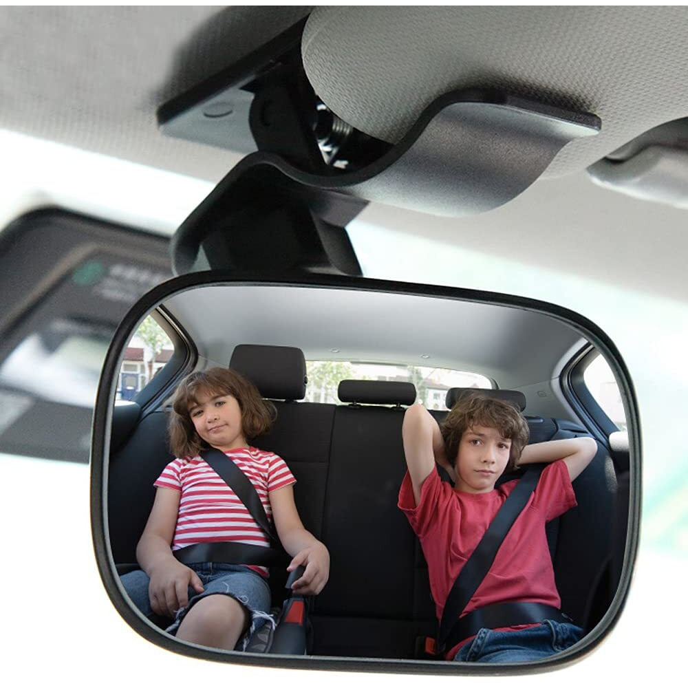 Automotive Interior Rearview Baby Mirror Right Wide Angle Convex Mirror For Infant Toddler Child Children Backseat Adjustable Rearview