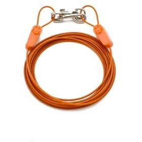 Intellileash Tie-Out Cables For Dogs. Lengths Up To 100 Feet For Any Breed Of Dogs Up To 250 Pounds (10 Lb / 12 Ft)