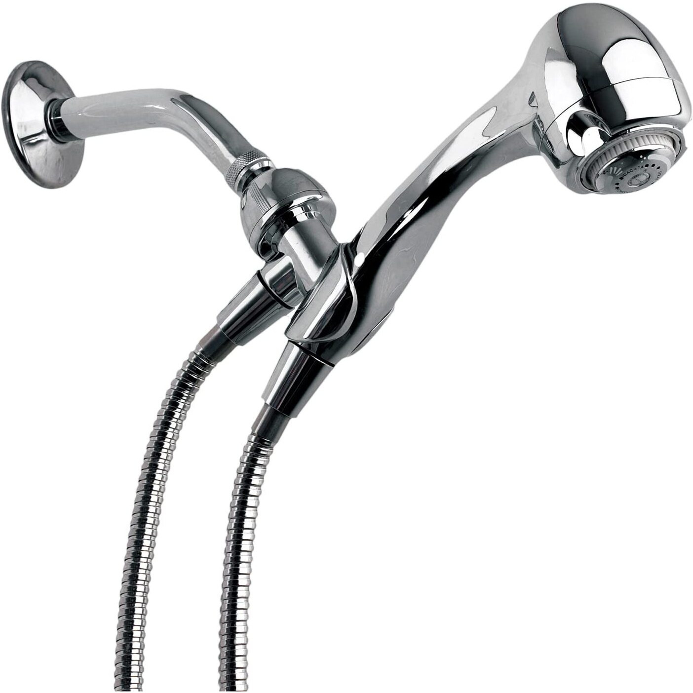 Niagara Conservation N2945Ch Earth Spa 3-Spray With 1.5 Gpm 2.7-In. Wall Mount Handheld Shower Head In Chrome  1-Pack  Bathroom Shower Head Sprayer With Pressure Compensation Technology