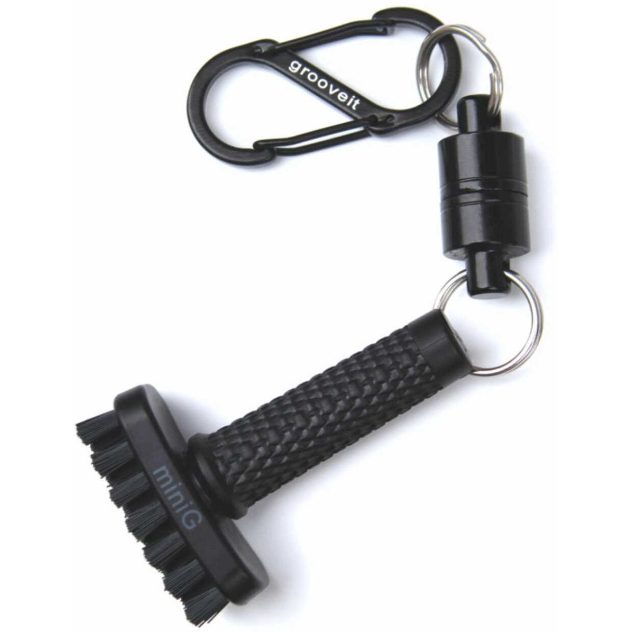 Grooveit Mini G The Dry Scrubber Golf Club Cleaning Brush  3 Year Warranty  Magnetic Attachment