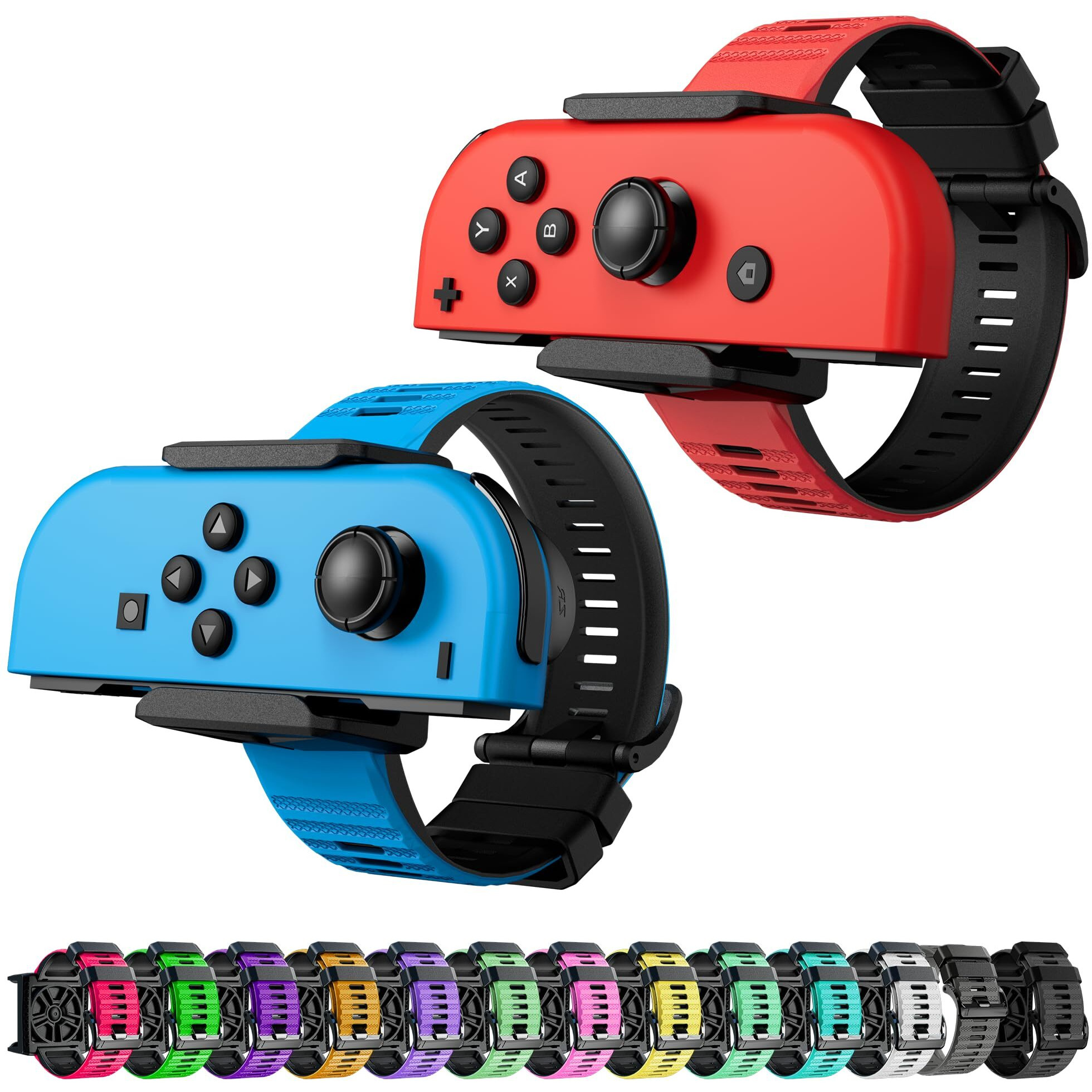 Upgraded Wrist Bands For Just Dance 2024 2023 2022 2021 Switch And For Zumba Burn It Up  Zaonool Soft Dance Straps For Switch & Switch Oled Joy Con Controller  2 Pack For Adults And Kids