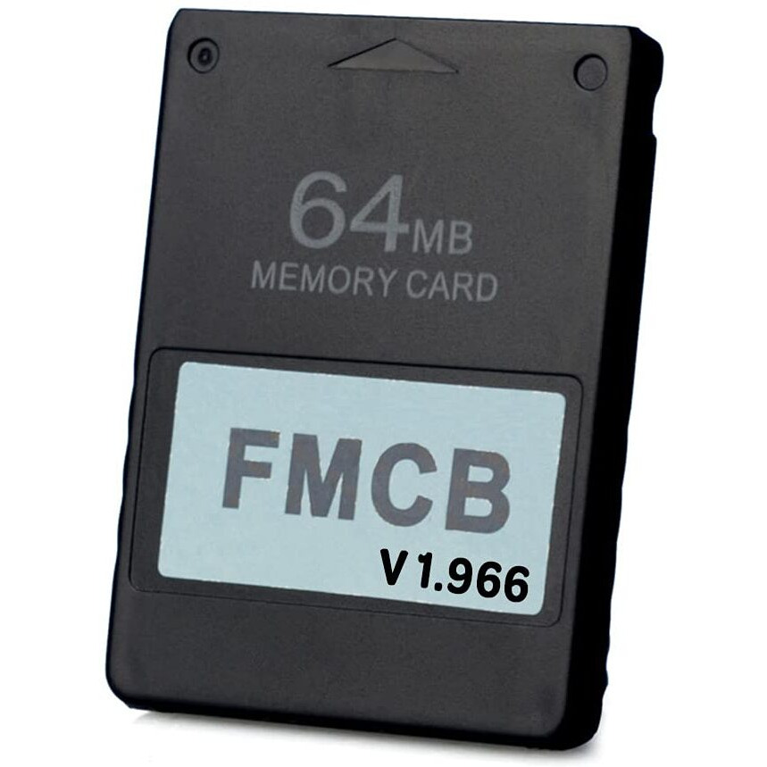 Ps2 Fmcb Free Mcboot Card V1.966 Meory Card 64 Mb For Ps2 - Plug And Play Ps2 Memory Card -Runs Games In Usb Disk Or Hard Disk