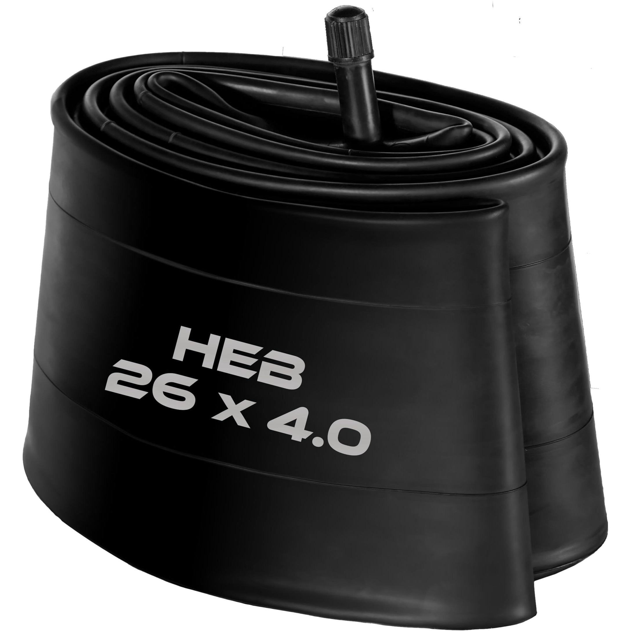 Heb - Heavy Duty Bike Tube For Ebike Tires - Puncture Resistant Inner Tube For 20X4 Bike Tire  Fat Tire Tube  Mtb  20 Inch X 4.0 Inch Bike Tubes (26"" X 4""  (Qty 1) Heb 264 Tube)