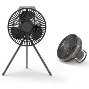 Claymore V600+ - Rechargeable Portable Fan With Usb Type-C Charging  Modern Minimalistic Compact Fan Design  Impact Resistant Fan For Indoor And Outdoor Use Fan Comes With Carry-On Travel Fan Bag.