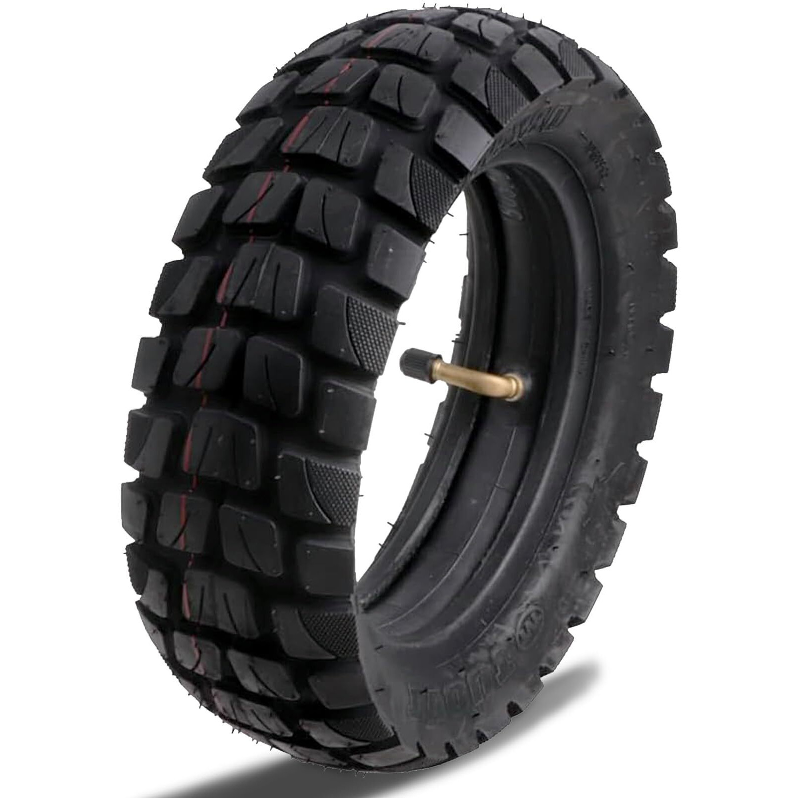 10Inch Off Road Scooter Dirt Bike Tires 255 X 80 Off-Road Tyre 10 X 3.0 Inch With Inner Tire For Zero 10X  Kugoo M4  Kaabo Mantis Electric Scooter Mini Motor Dirt Pit Bike