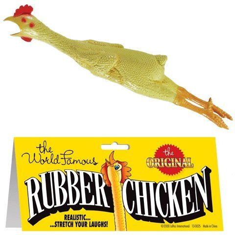 Loftus International The World Famous Original Rubber Chicken. You Get 2.