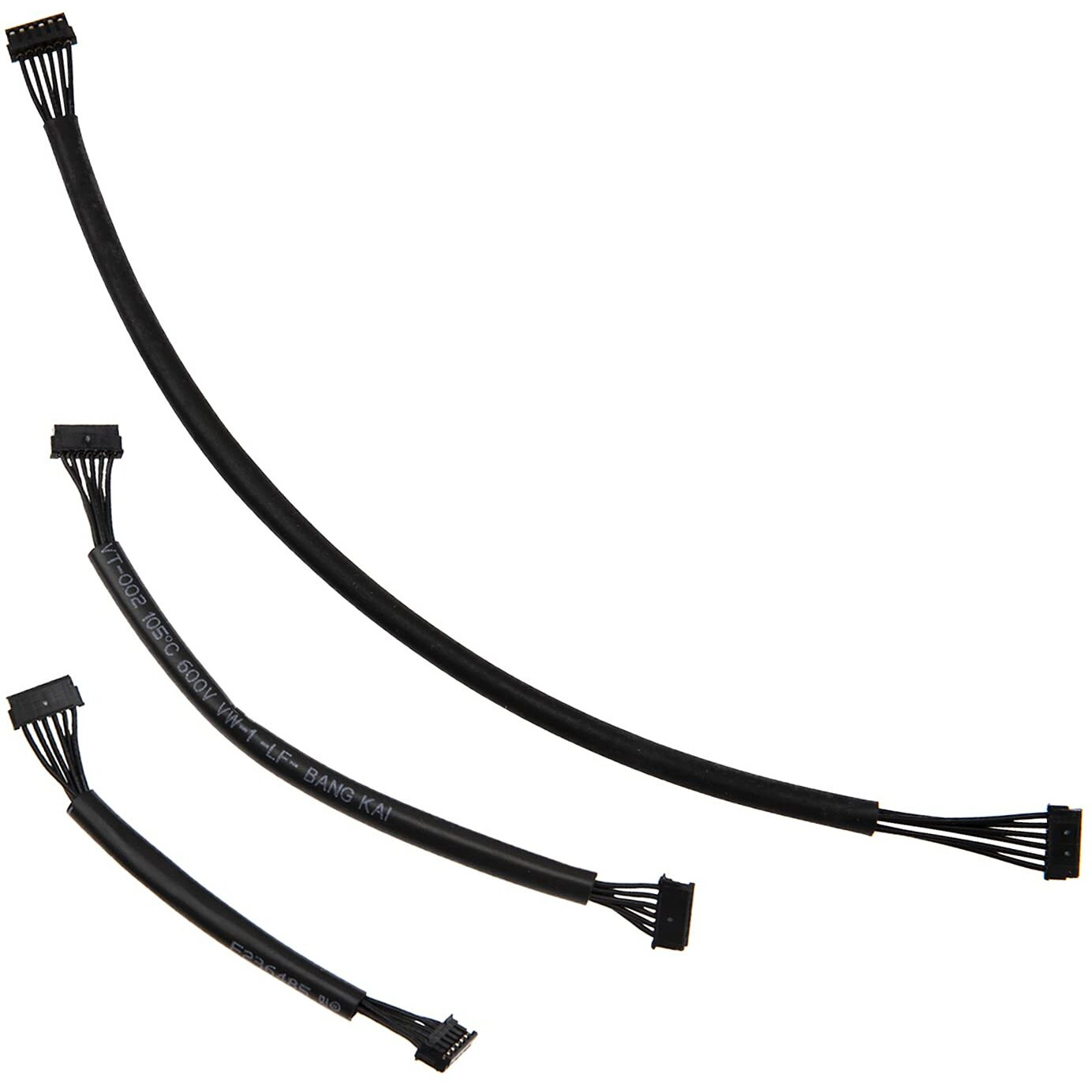 3Pcs Vgoohobby 80/120/200Mm Sensor Harness Cable Sensing Adapter Compatible With Rc Hobbywing Xerun Series Sensored Bl Motor Esc
