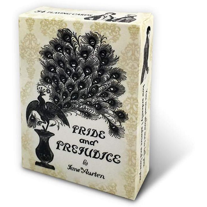 Rodaruus Pride And Prejudice Themed Playing Cards  Full Deck  54 Poker-Size Card Deck