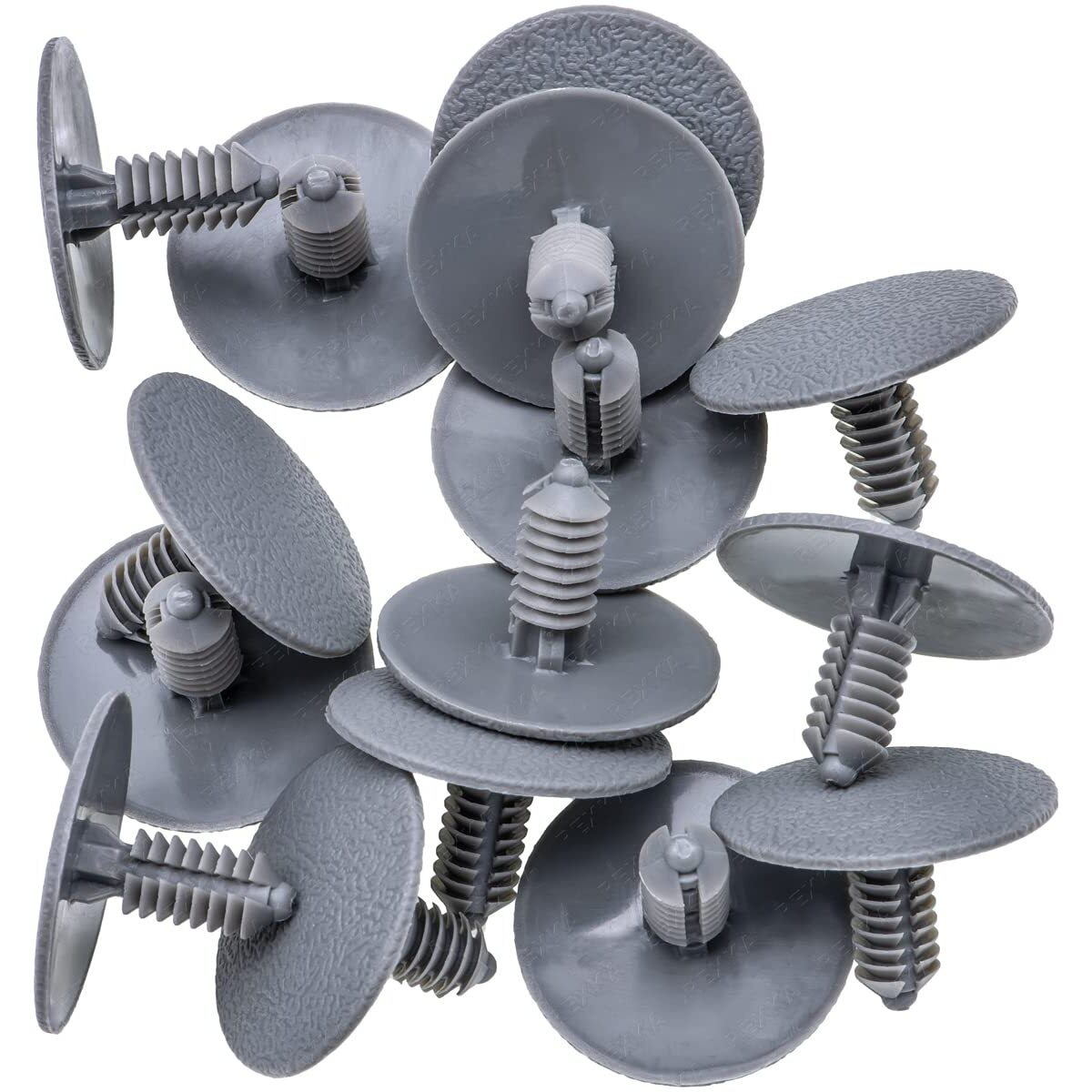 Rexka 15Pcs Headliner Clip Head Liner Retainer Nylon Rivet For N805315 Ford Aerostar