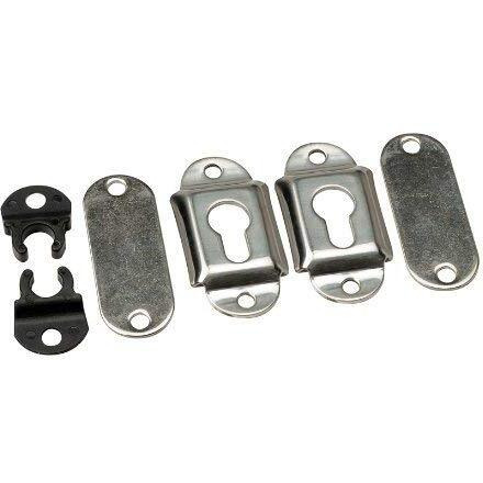 Sealux Stainless Steel Surface Mounting Sockets/Brackets For Removable Folding Transom Ladders/Pontoon/Gunwale Mount Ladders