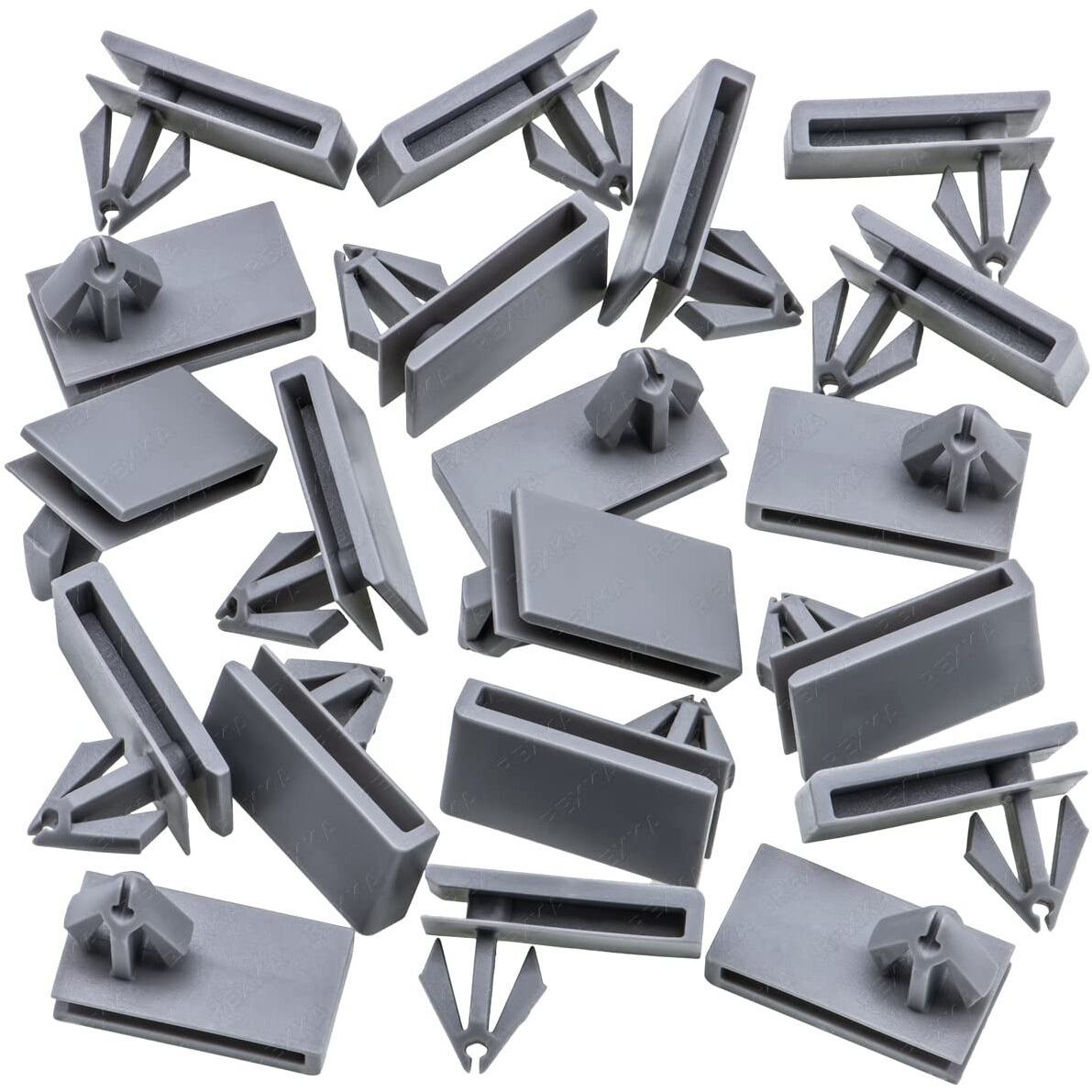 Rexka 20Pcs Rocker Panel Moulding Clip For Gm 15221959 (Chevy Cobalt Hhr Pontiac G5 Pursuit