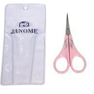 Janome Pink Embroidery Scissors 3.5 Inch