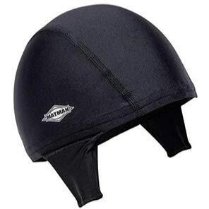 Matman Usa  Adult Wrestling Hair Cap  Hair Cover  W/Loops (Black)