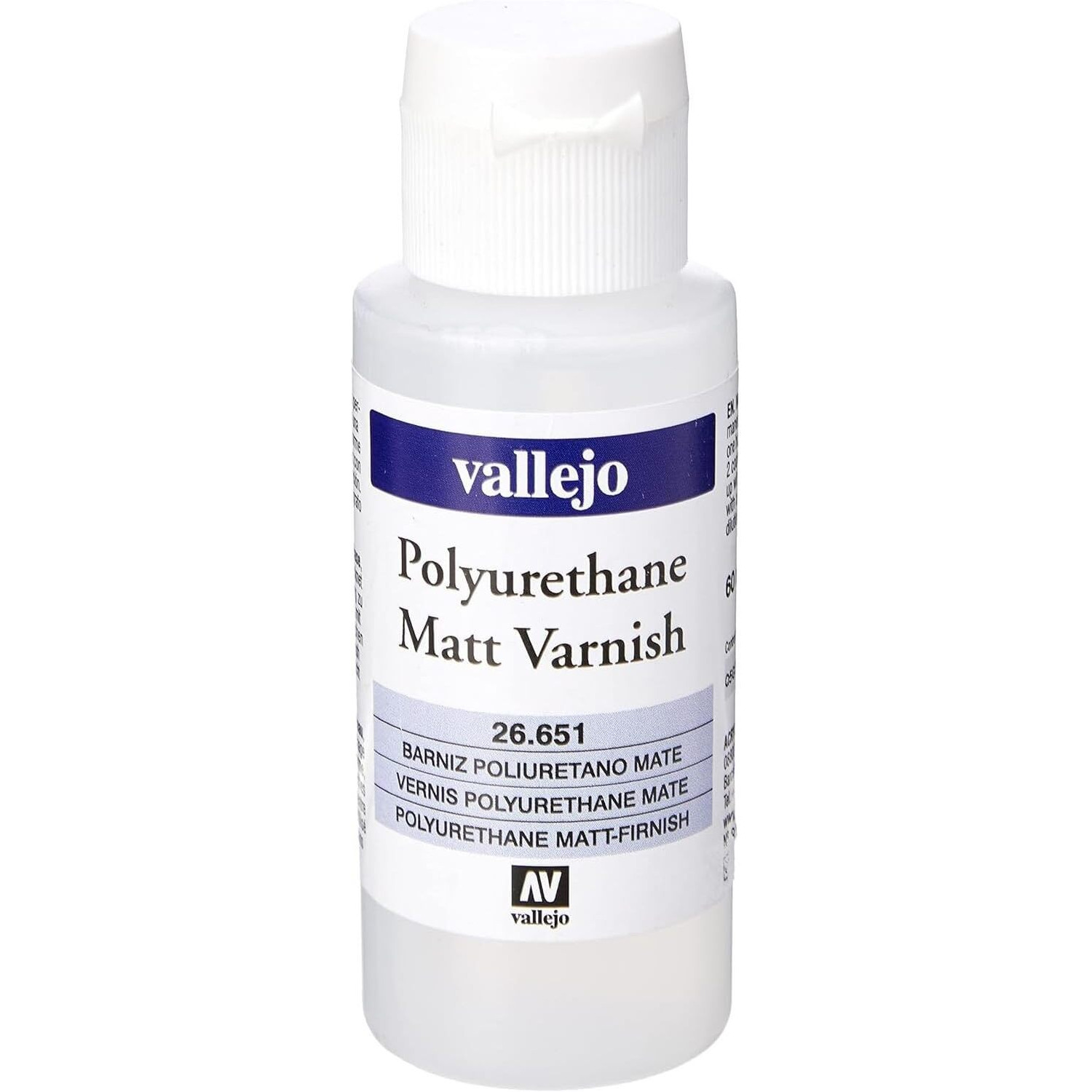 Vallejo Model Color 60 Ml Matte Polyurethane Varnish