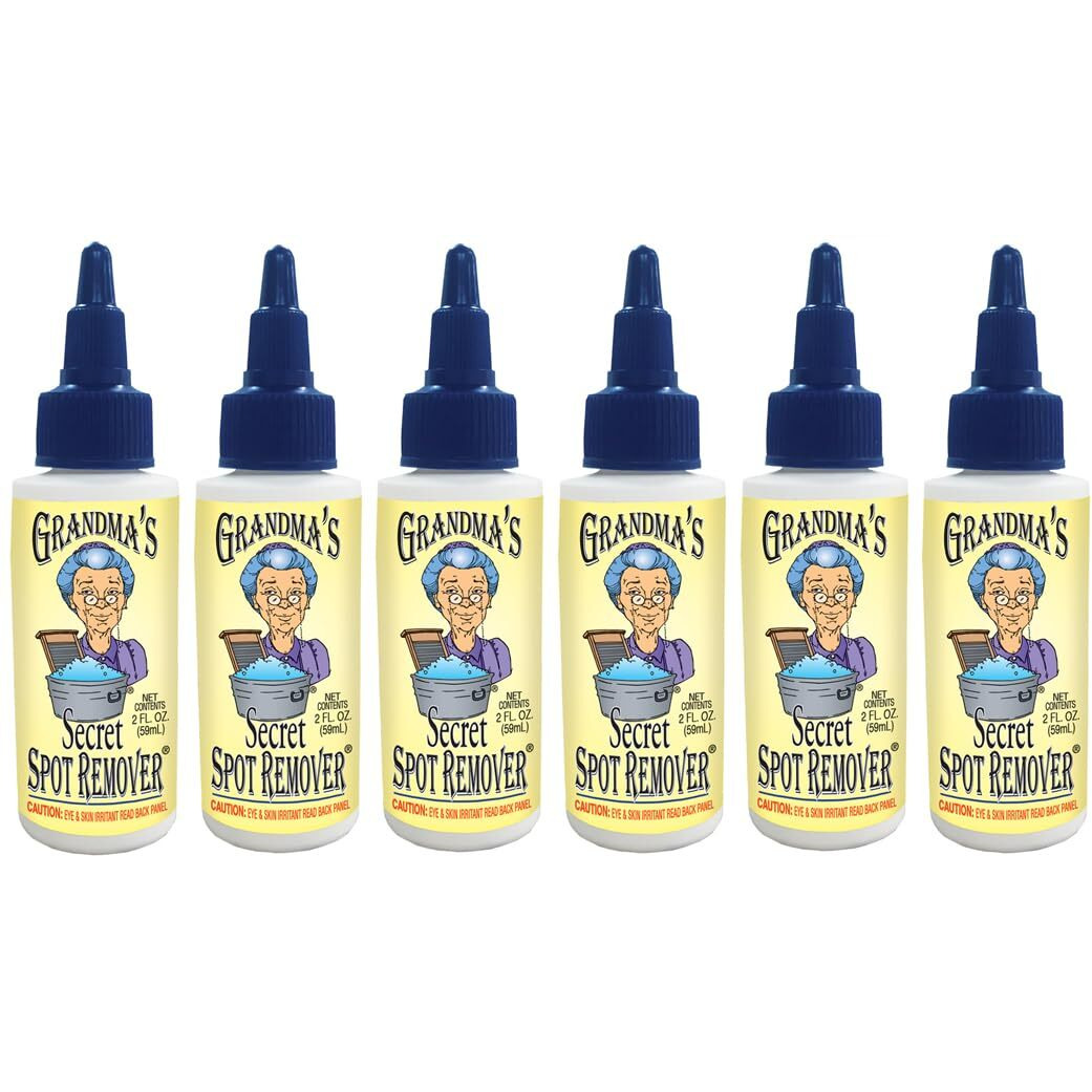 Grandma's Secret Fabric Spot Remover  2 Fl Oz (Pack Of 6)  Clear  6 Count
