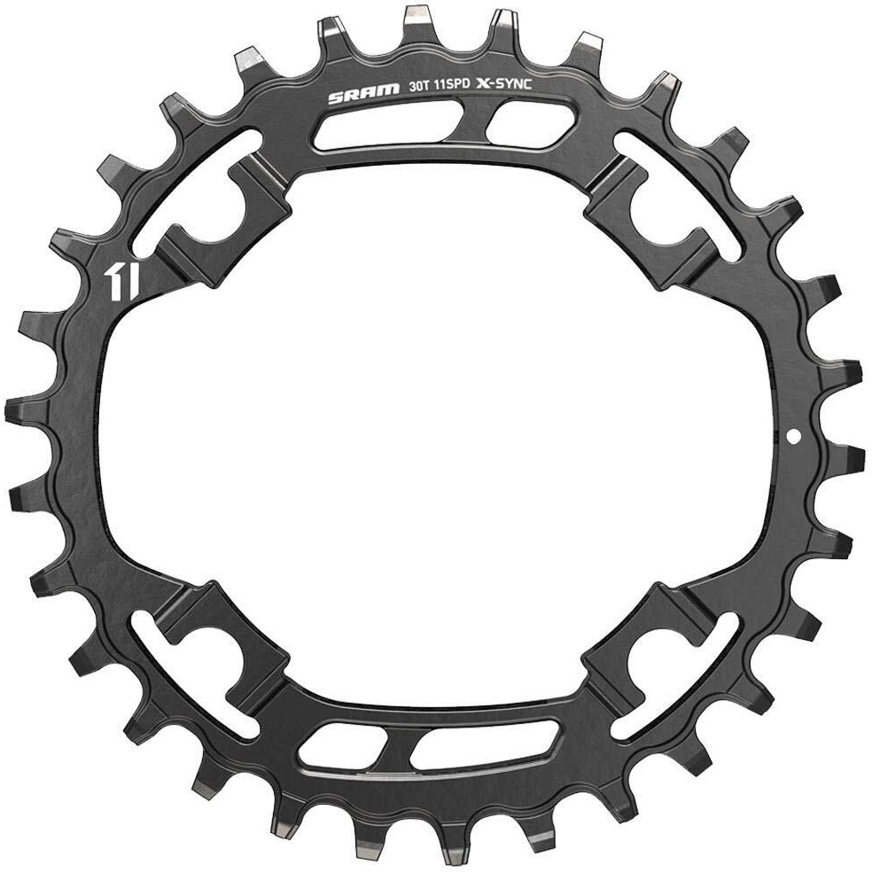 Sram X-Sync Chainring 44T 110Mm Asymmetric Bcd  Black