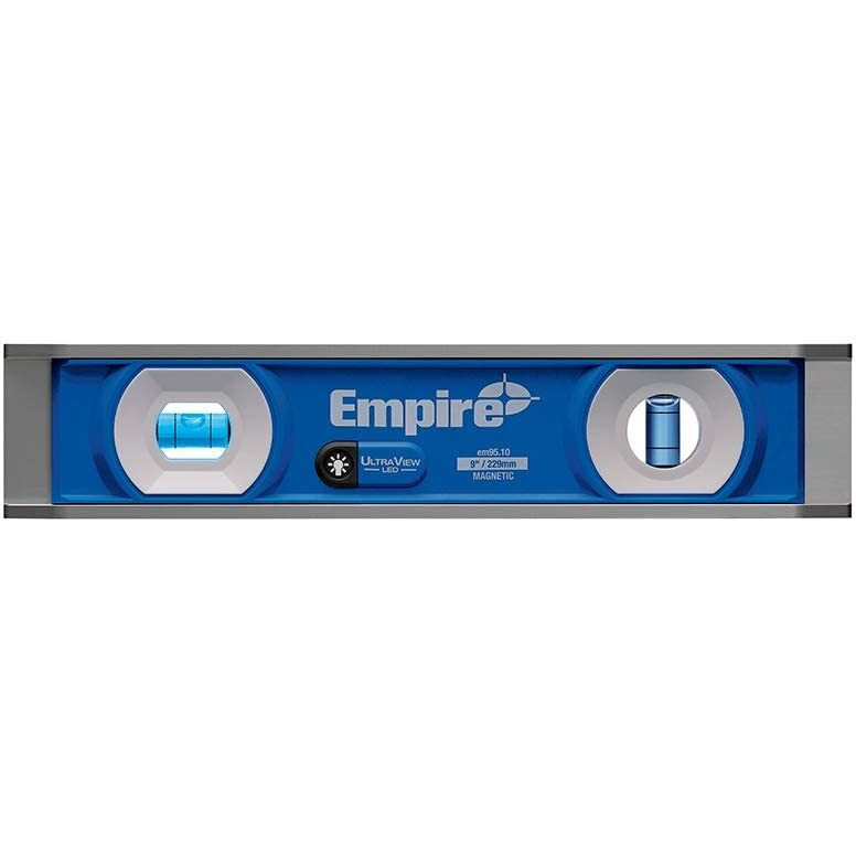 Empire Level  Em95.10  9"" Ultraview Led Torpedolevel