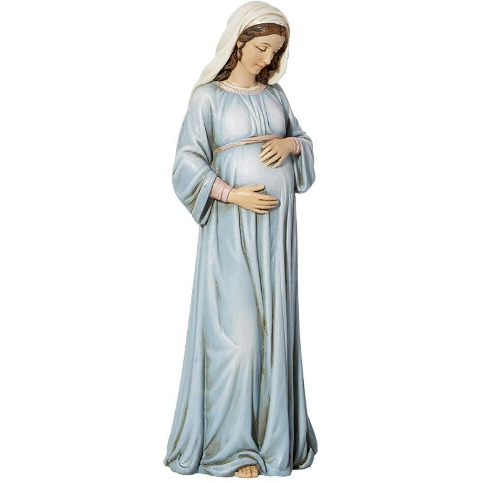 Mary Mother Of God Resin Figurine Statue  7 Inch