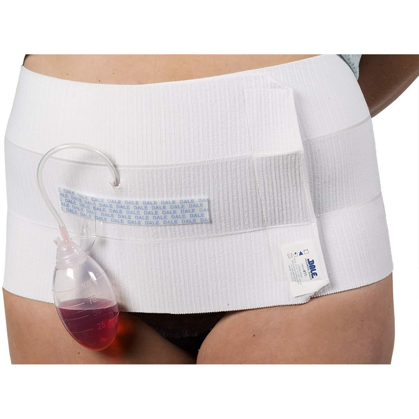 Dale Medical 818 Abdominal Binder  4 Panel  12"" Wide  Stretches To Fit 60""-75""