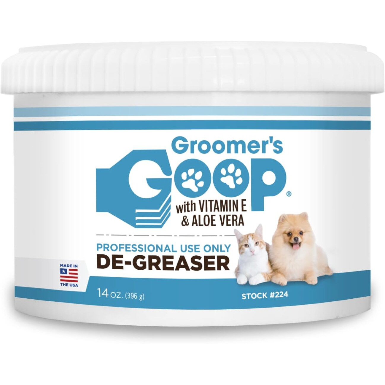Groomer's Goop Pet De-Greaser - 14 Oz Can