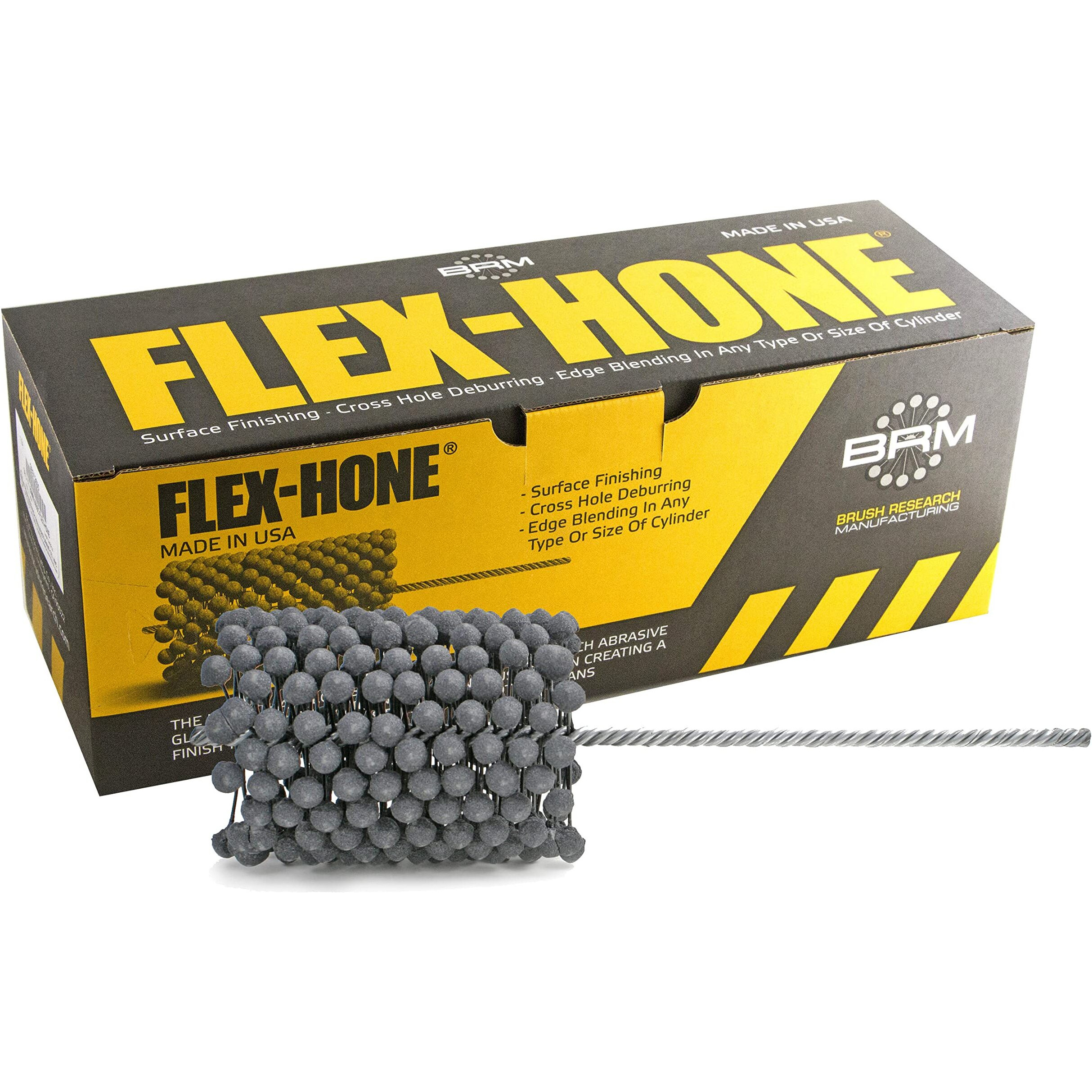 Brush Research Gbd41218 Flex-Hone  4-1/2"" (114Mm) Diameter  180 Grit  Silicon Carbide Abrasive (Pack Of 1)