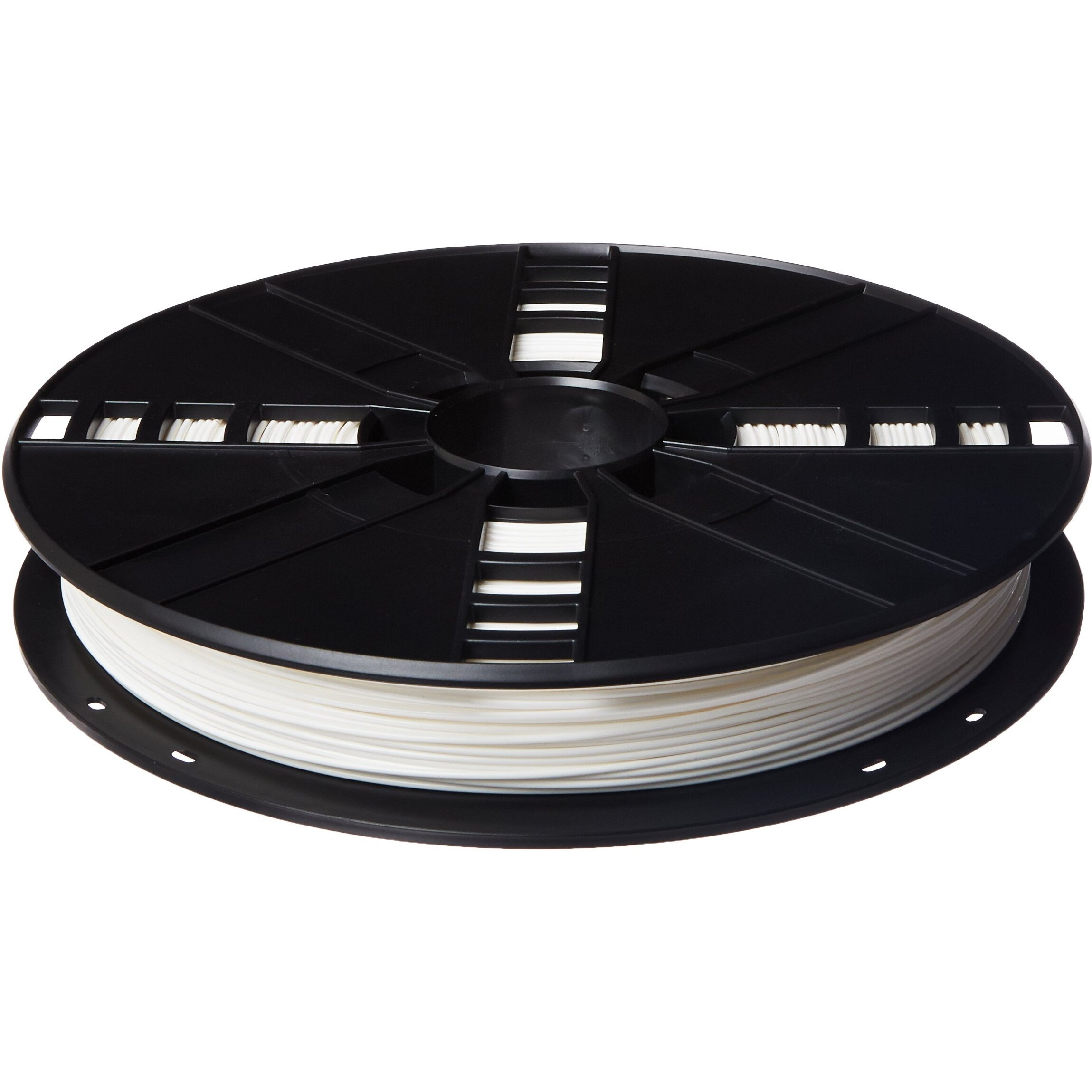 Makerbot Pla 3D Printing Filament Large Spool For Use With Makerbot's Replicator+ & 5Th Generation Line Of 3D Printers  Non-Toxic Resin  1.75Mm Diameter  White (Mp05780)