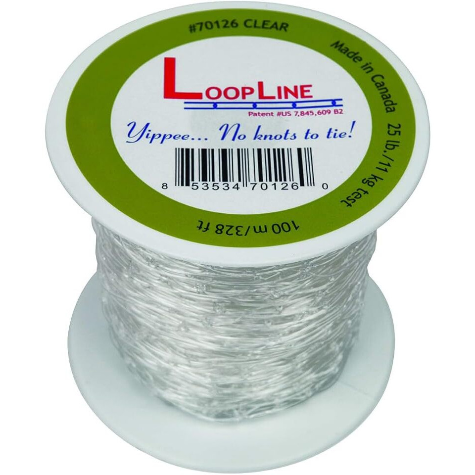 Clik-Clik 328 Feet Loopline White Hanging Line