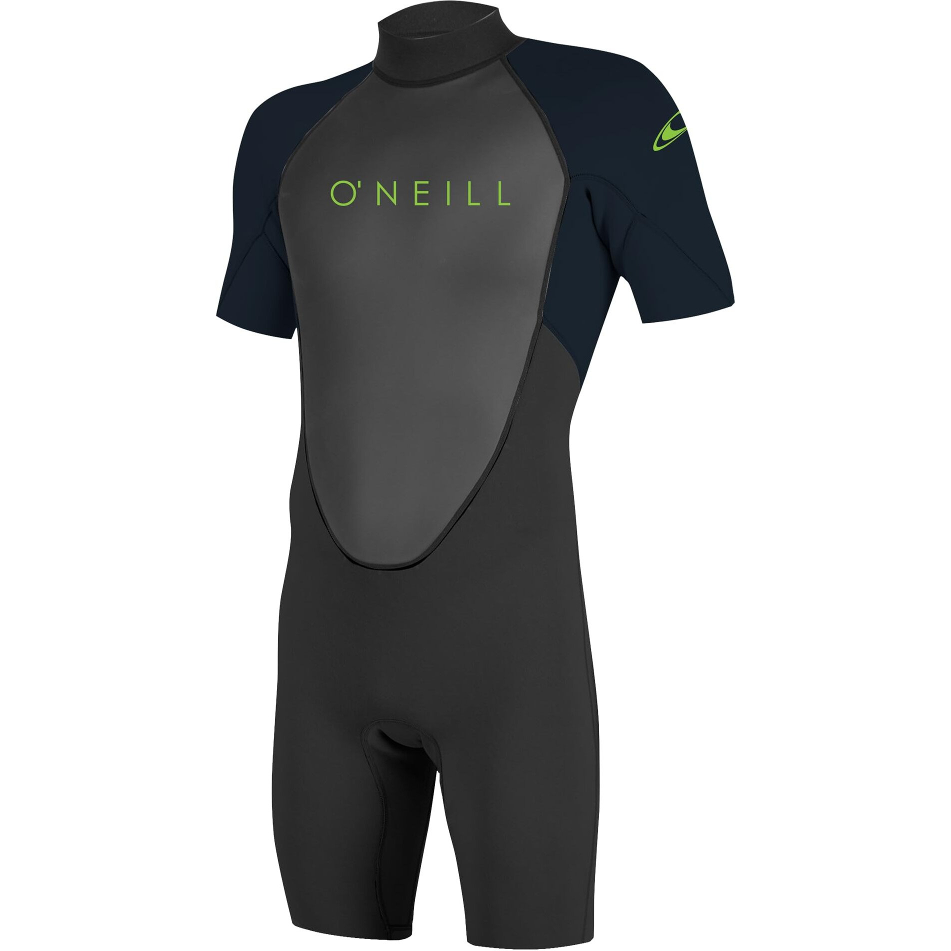 O'Neill Wetsuits Youth Reactor-2 2Mm Back Zip Short Sleeve Spring Wetsuit  Black/Slate  4