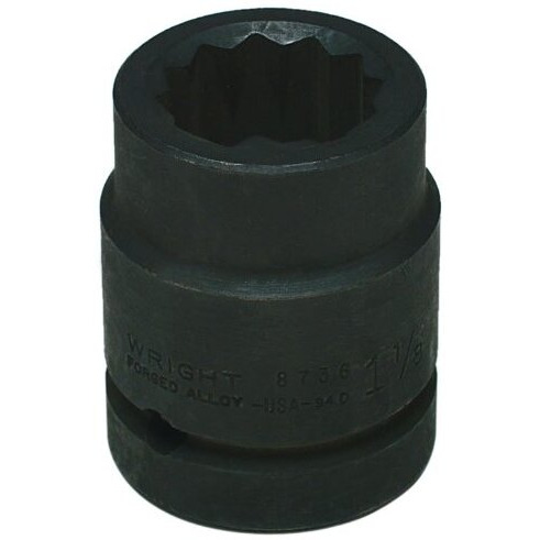 1"" Drive 12 Point Standard Impact Socket - 15/16""
