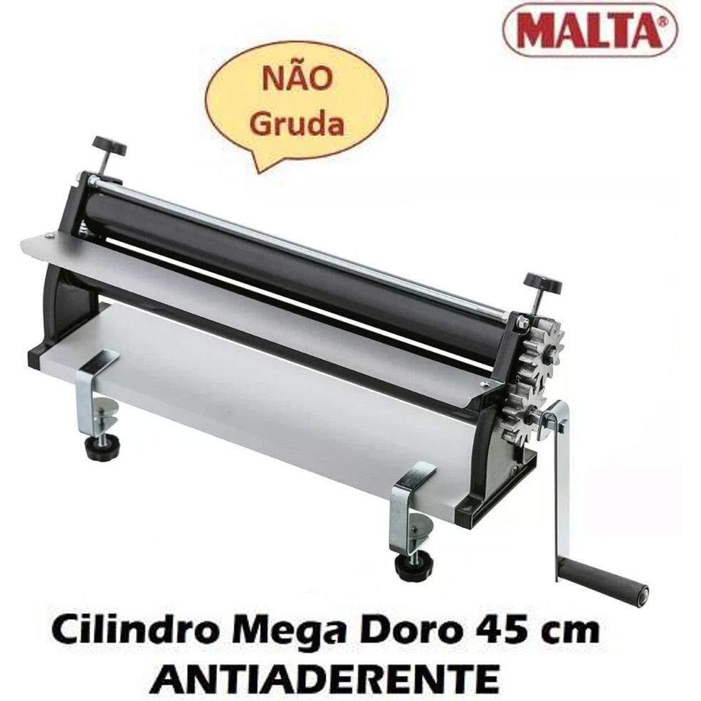 Dkn 19-Inch Pizza Dough Roller Machine With Hand Crank - Pasta Maker  Dough Sheeter Features Non-Stick Rollers With Thickness Control - Solid Steel And Aluminum Construction