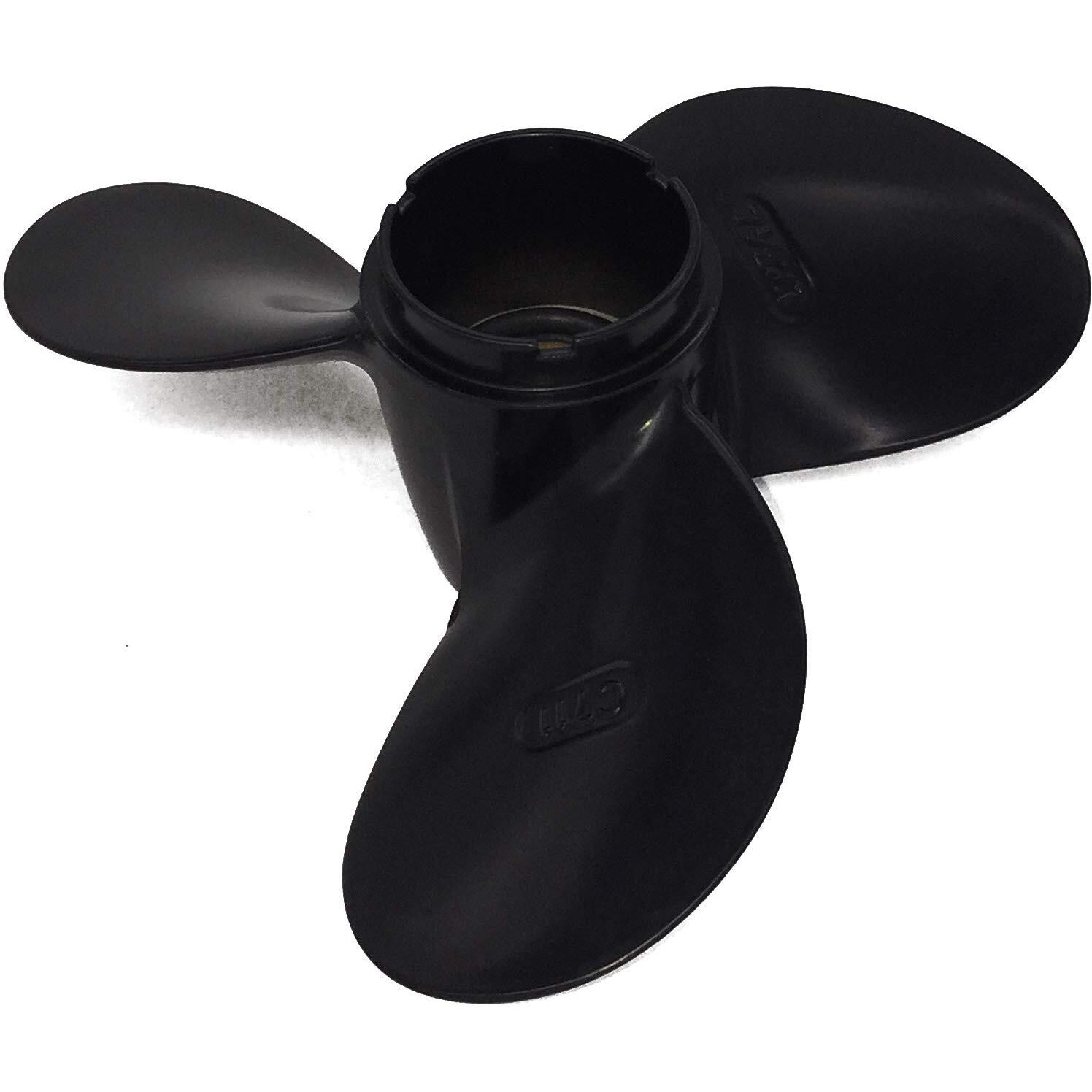 Arkdoza 7.5 Inches 4Hp 5Hp 6Hp Aluminum Propeller Prop For Suzuki Outboard Motor 7 1/2X 7 Rignt Hand Rotation 10 Spline Tooth