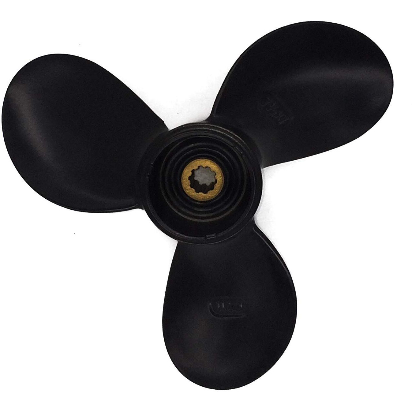 Arkdoza 7.5 Inches 4Hp 5Hp 6Hp Aluminum Propeller Prop For Suzuki Outboard Motor 7 1/2X 7 Rignt Hand Rotation 10 Spline Tooth