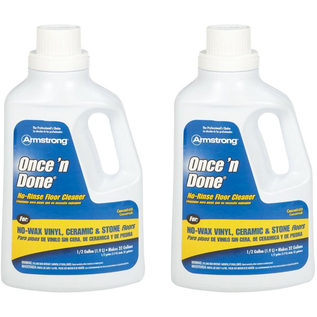 Armstrong 330806 Armstrong Once 'N Done Cleaner Concentrate  1/2 Gallon (64Oz) - 2 Pack Multicolor