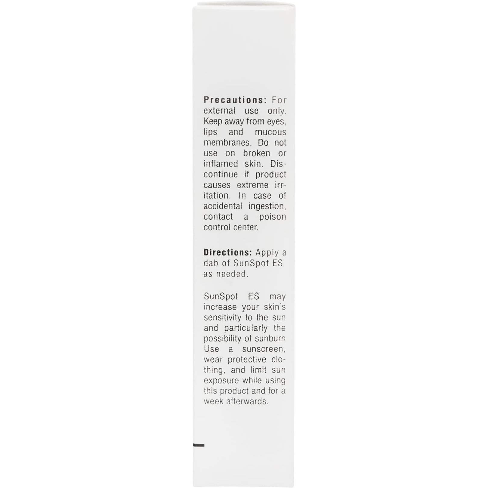 Lane Innovative - Sunspot Es  Natural Exfoliating Gel  Skin Rejuvenating Ingredients  Including Aloe Vera And Tea Tree Oil (0.5 Ounce)