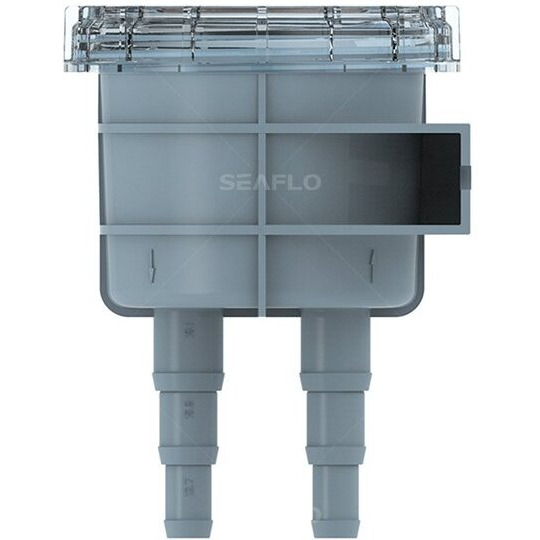 Seaflo Raw Cooling Water Intake Basket Strainer For Seawater Marine & Boat - Fits 1/2""  5/8""  & 3/4"" Hose