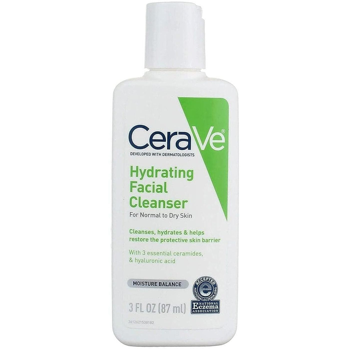Cerave Hydrating Facial Cleanser For Normal To Dry Skin 3 Fl Oz